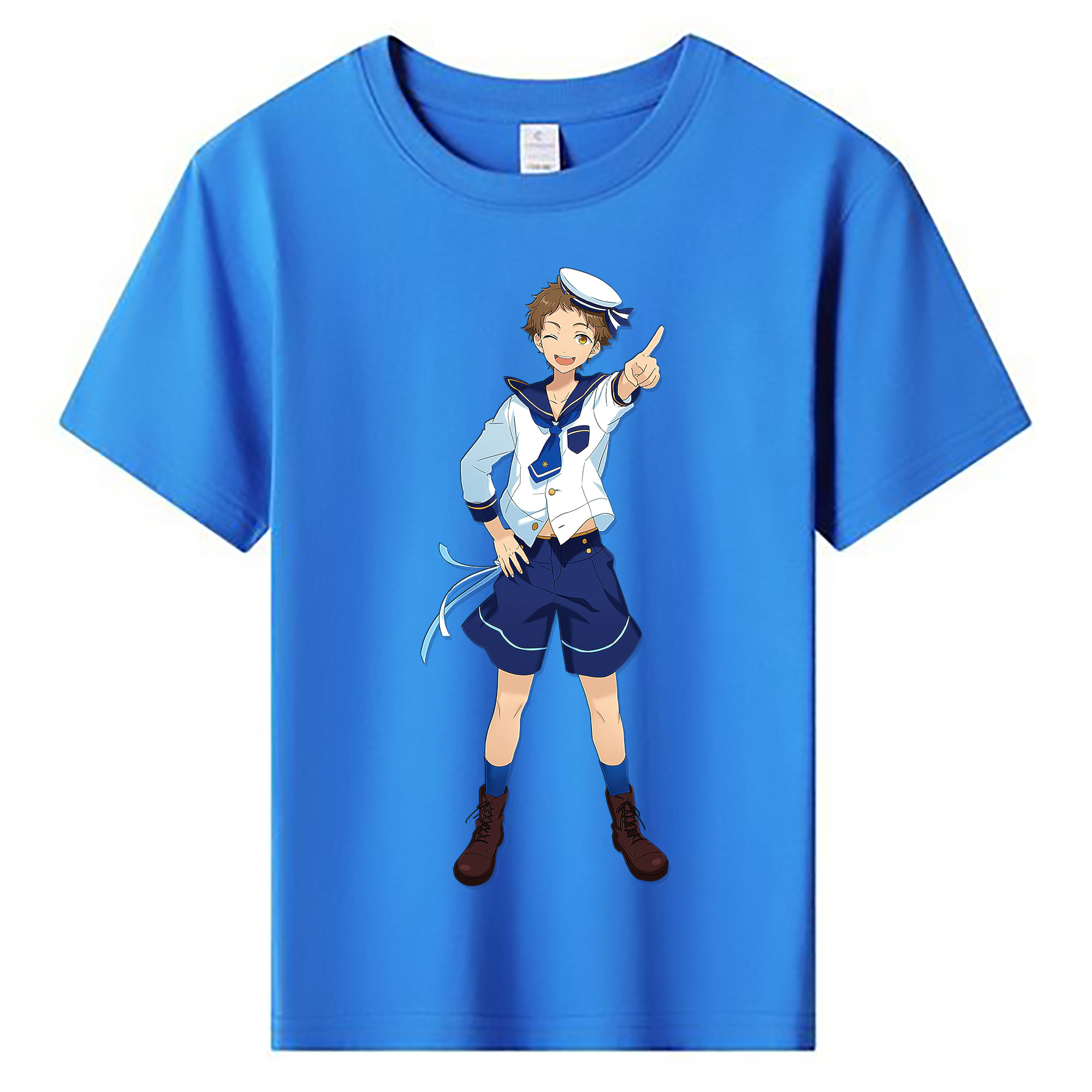 （画像用） あんさんぶるスターズ! Ensemble Stars 綿100％キッズTシャツ（フロントプリント）